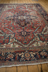 6.5x9 Vintage Heriz Carpet // ONH Item 9666 Image 5
