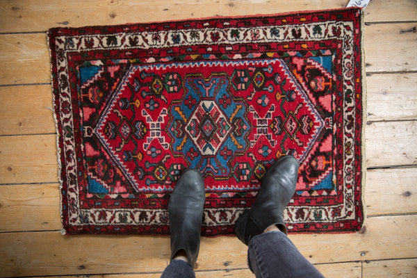 2x3 Vintage Borchalou Rug Mat // ONH Item 9669 Image 1