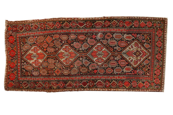 3.5x7.5 Vintage Malayer Rug Runner // ONH Item 9671