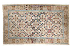 6.5x11 Distressed Turkish Soumac Design Carpet // ONH Item 9674