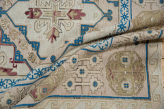 6.5x11 Distressed Turkish Soumac Design Carpet // ONH Item 9674 Image 11