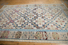 6.5x11 Distressed Turkish Soumac Design Carpet // ONH Item 9674 Image 13