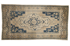 5.5x10.5 Vintage Distressed Oushak Carpet // ONH Item 9676