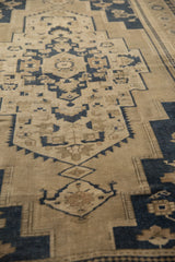 5.5x10.5 Vintage Distressed Oushak Carpet // ONH Item 9676 Image 7