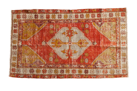 3x5 Vintage Distressed Oushak Rug // ONH Item 9680