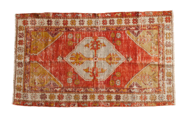 3x5 Vintage Distressed Oushak Rug // ONH Item 9680