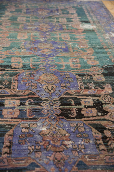 5.5x11 Vintage Distressed Oushak Rug Runner // ONH Item 9681 Image 4