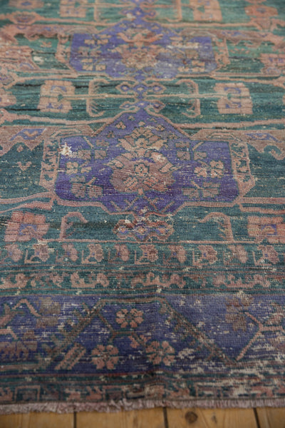 5.5x11 Vintage Distressed Oushak Rug Runner // ONH Item 9681 Image 11