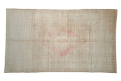 5.5x10 Vintage Distressed Oushak Carpet // ONH Item 9691