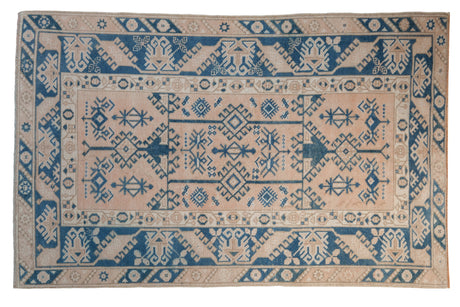 4x6.5 Vintage Distressed Melas Rug // ONH Item 9692