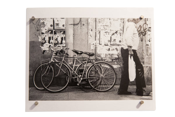 He's on the Go Black and White Photograph // ONH Item 9698 Image 1