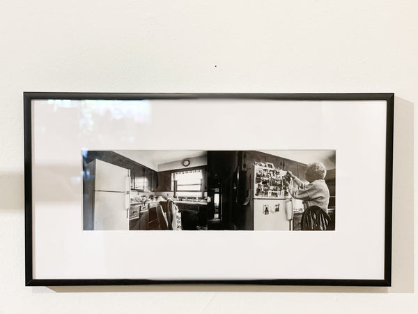 Jane and Time 1 Black and White Photograph // ONH Item 9705