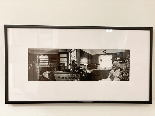 Jane and Time 2 Black and White Photograph // ONH Item 9706