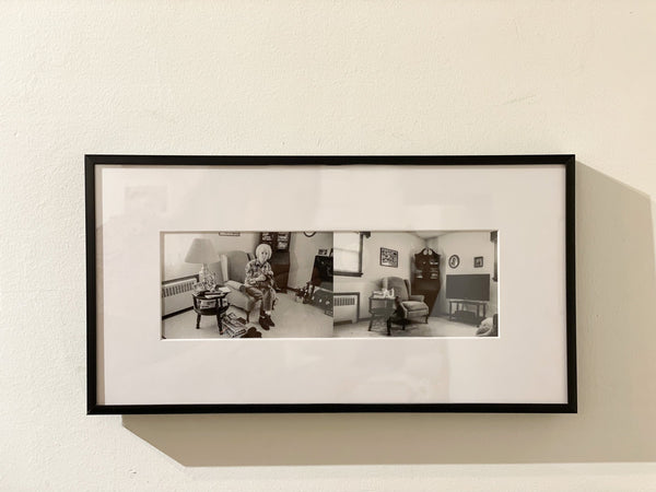 Jane and Time 3 Black and White Photograph // ONH Item 9707