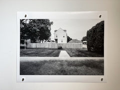 Home Sweet Original Home Black and White Photograph // ONH Item 9713