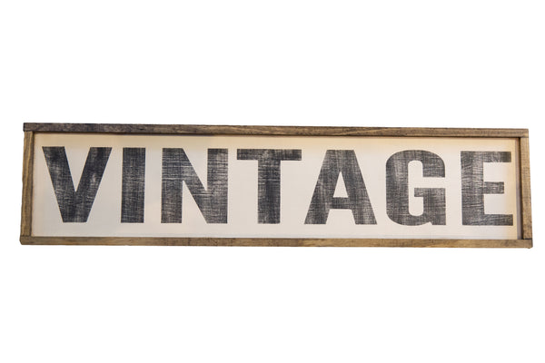 Vintage Style Sign // ONH Item 9738