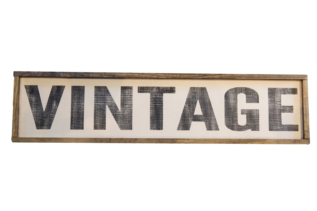 Vintage Style Sign // ONH Item 9738