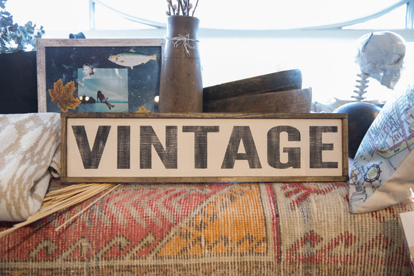 Vintage Style Sign // ONH Item 9738 Image 3