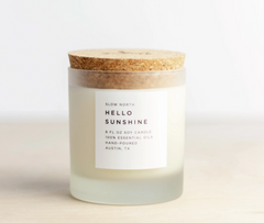 Hello Sunshine Soy Candle // ONH Item 9740
