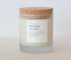 Orange and Clove Soy Candle // ONH Item 9741