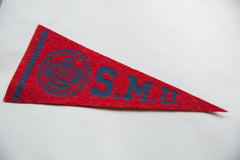 Vintage SMU Felt Flag // ONH Item 9747 Image 1