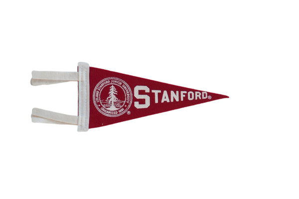 Vintage Stanford University Felt Flag // ONH Item 9748