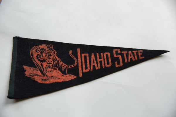 Vintage Idaho State Felt Flag // ONH Item 9749 Image 1