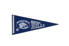 Vintage Buffalo Bills Felt Flag Pennant // ONH Item 9762