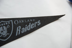 Vintage Oakland Raiders Felt Flag Pennant // ONH Item 9769 Image 1