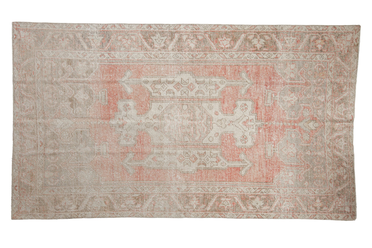5x8.5 Vintage Distressed Oushak Carpet // ONH Item 9779
