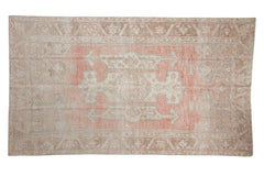 5x8.5 Vintage Distressed Oushak Carpet // ONH Item 9779