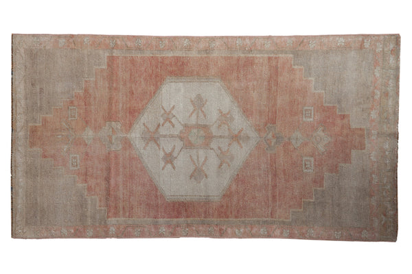 3x5.5 Vintage Distressed Oushak Rug // ONH Item 9781