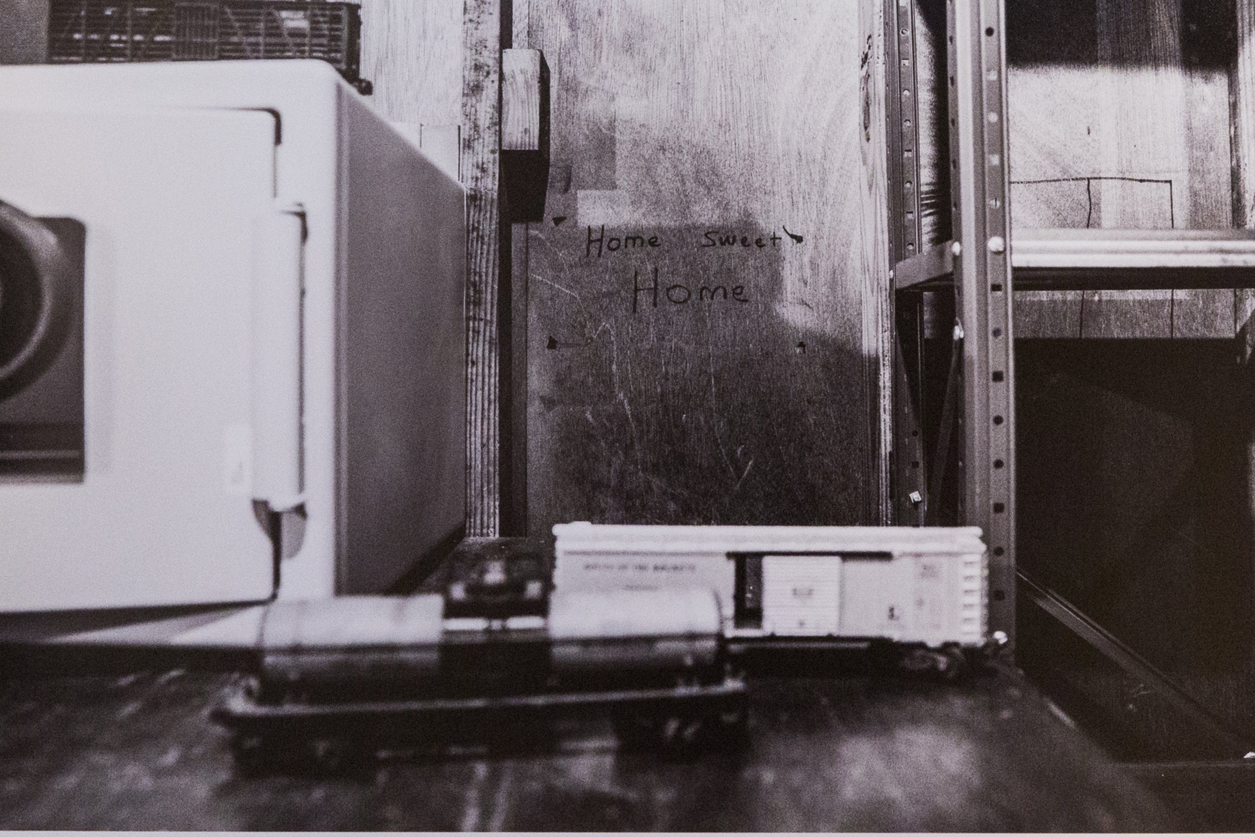 Home Sweet Home Black and White Photograph Print // ONH Item 9792 Image 1