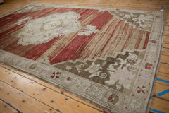 6.5x11 Vintage Distressed Oushak Carpet // ONH Item 9793 Image 5
