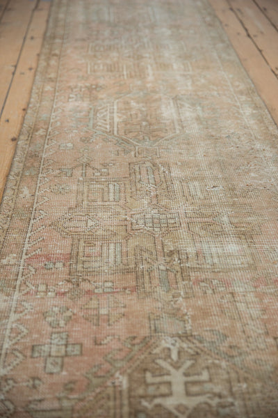 2.5x12.5 Vintage Distressed Karaja Rug Runner // ONH Item 9796 Image 4