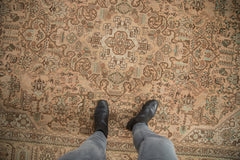 6.5x9.5 Vintage Distressed Tabriz Carpet // ONH Item 9806 Image 1