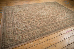 6.5x9.5 Vintage Distressed Tabriz Carpet // ONH Item 9806 Image 7