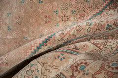 6.5x9.5 Vintage Distressed Tabriz Carpet // ONH Item 9807 Image 8