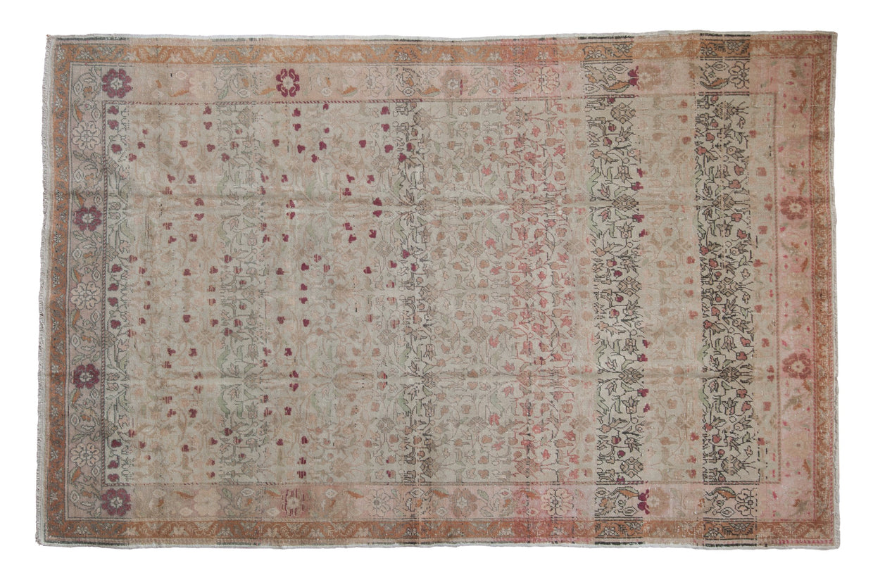 5.5x8.5 Vintage Distressed Sivas Carpet // ONH Item 9808