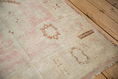 3.5x11 Vintage Distressed Oushak Rug Runner // ONH Item 9809 Image 4