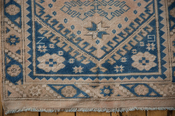 2.5x10.5 Vintage Distressed Melas Rug Runner // ONH Item 9810 Image 4