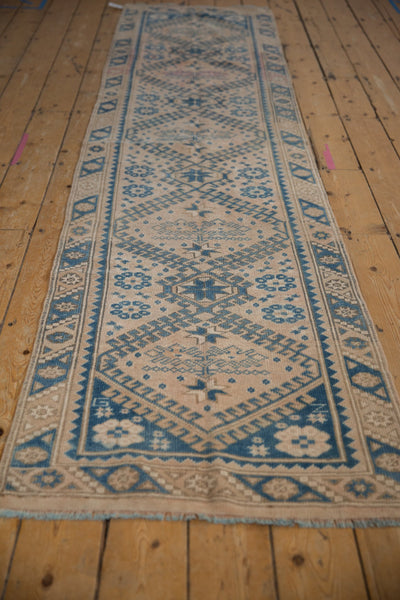 2.5x10.5 Vintage Distressed Melas Rug Runner // ONH Item 9810 Image 6