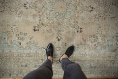 6x9.5 Vintage Distressed Tabriz Carpet // ONH Item 9811 Image 1