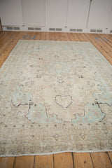 6x9.5 Vintage Distressed Tabriz Carpet // ONH Item 9811 Image 6
