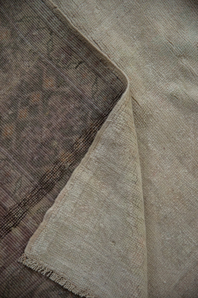 6x9.5 Vintage Distressed Oushak Carpet // ONH Item 9812 Image 9