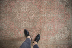 6.5x9.5 Vintage Distressed Tabriz Carpet // ONH Item 9814 Image 1