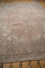 6.5x9.5 Vintage Distressed Tabriz Carpet // ONH Item 9814 Image 6