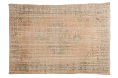 5.5x8 Vintage Distressed Oushak Carpet // ONH Item 9847
