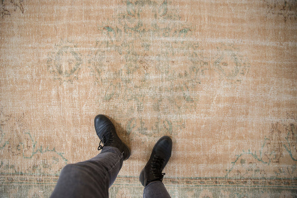 5.5x8 Vintage Distressed Oushak Carpet // ONH Item 9847 Image 1