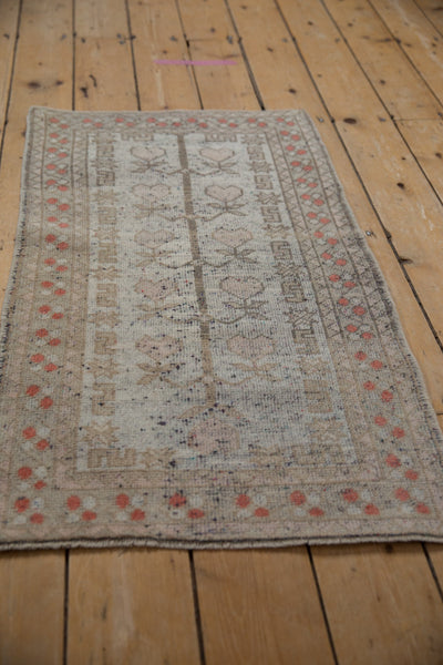 2x3.5 Vintage Distressed Oushak Rug // ONH Item 9861 Image 3